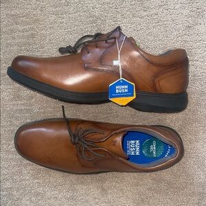 Nunn Bush Men's Tan Leather Oxfords
